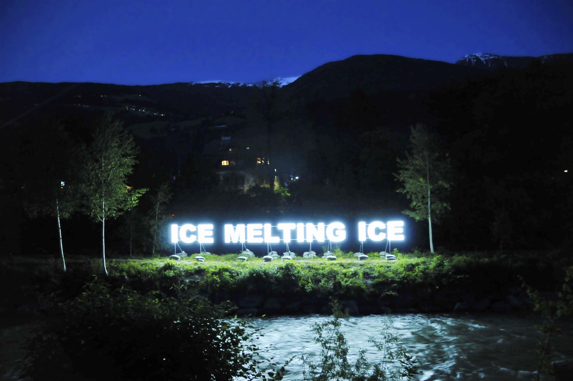 ice melting ice Stefano Cagol