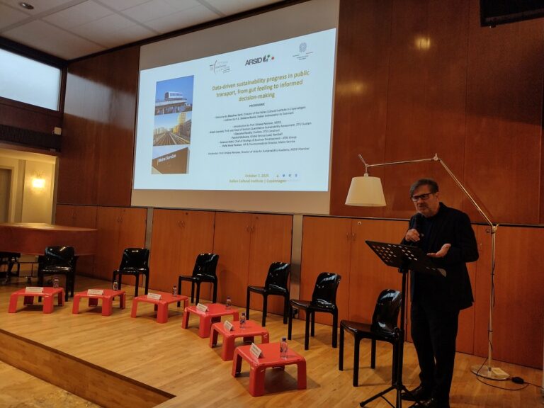 Data-driven sustainability progress in public transport