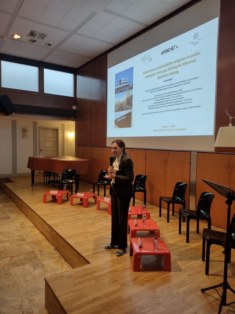 Data-driven sustainability progress in public transport