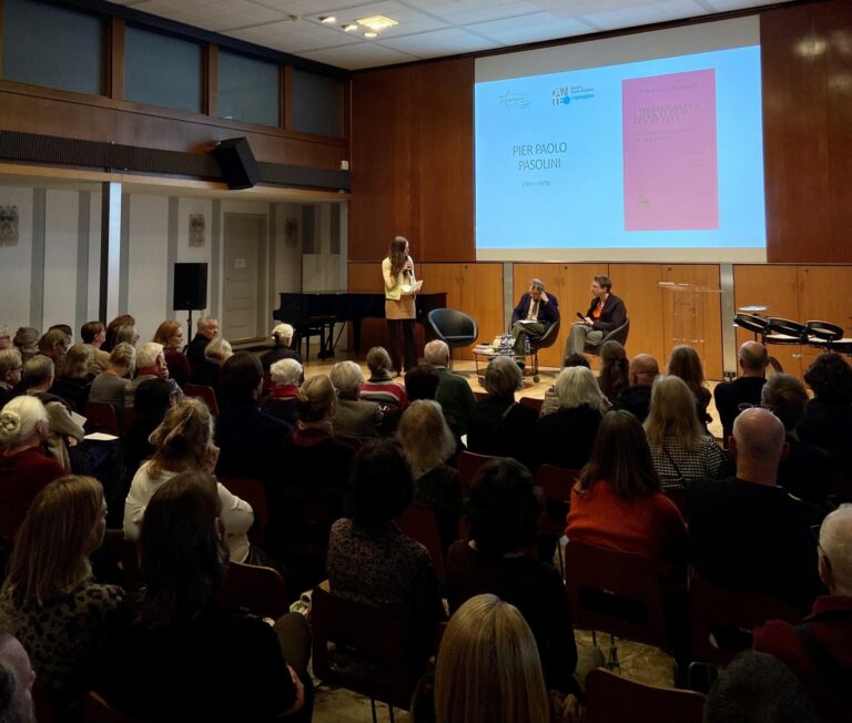 Tribute to Pier Paolo Pasolini – “Distant shadow” concert