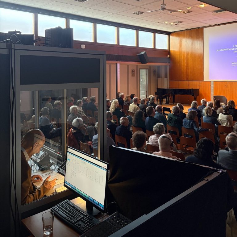 Conferenza sui crimini di guerra nazisti del Procuratore Generale Militare Dott. Marco De Paolis