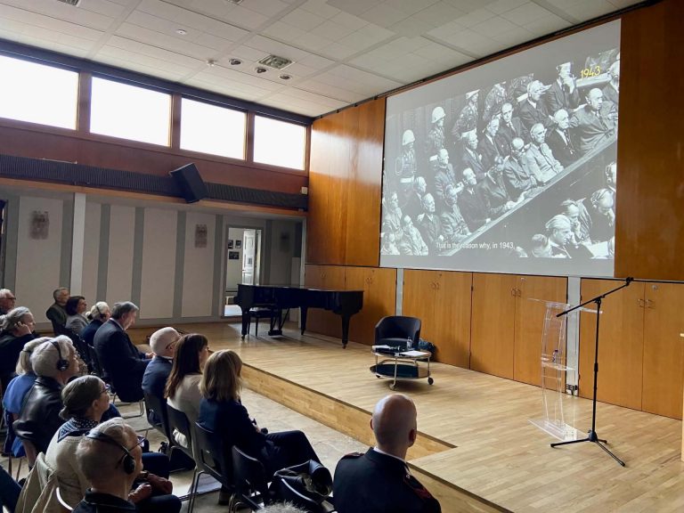 Conferenza sui crimini di guerra nazisti del Procuratore Generale Militare Dott. Marco De Paolis