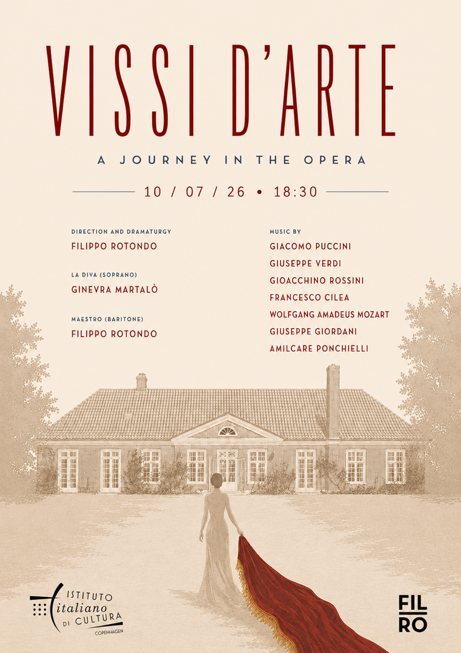Vissi d’arte poster IIC CPH
